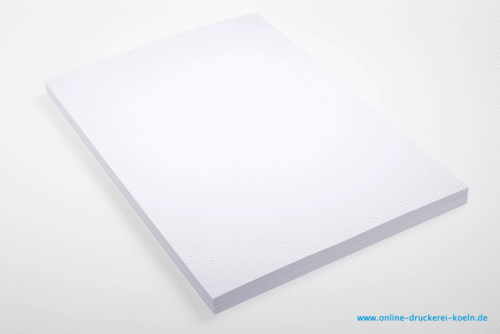 Briefpapier, 80g, DIN A4, 4/0-farbig (cmyk)