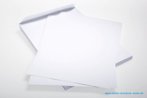 Briefumschlag ohne Fenster, DIN C4, 4/0-fbg. (cmyk)